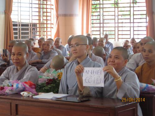 TP. HCM: Hội thi diễn giảng tại Trường hạ chùa Bình An (Q.Bình Tân)