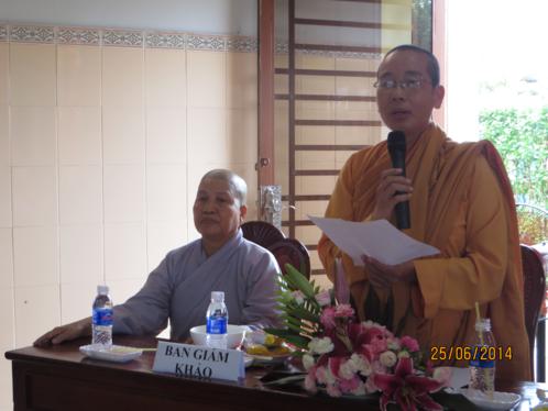 TP. HCM: Hội thi diễn giảng tại Trường hạ chùa Bình An (Q.Bình Tân)