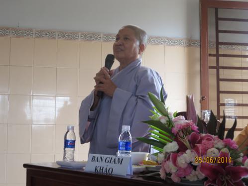 TP. HCM: Hội thi diễn giảng tại Trường hạ chùa Bình An (Q.Bình Tân)