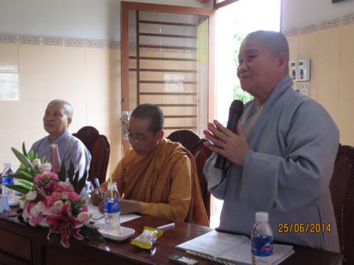 TP. HCM: Hội thi diễn giảng tại Trường hạ chùa Bình An (Q.Bình Tân)