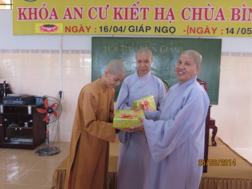 TP. HCM: Hội thi diễn giảng tại Trường hạ chùa Bình An (Q.Bình Tân)