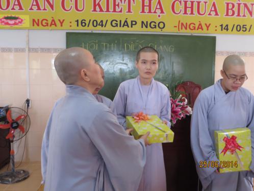 TP. HCM: Hội thi diễn giảng tại Trường hạ chùa Bình An (Q.Bình Tân)