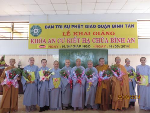 TP. HCM: Hội thi diễn giảng tại Trường hạ chùa Bình An (Q.Bình Tân)