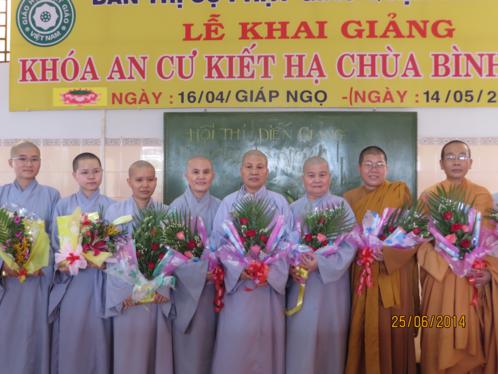 TP. HCM: Hội thi diễn giảng tại Trường hạ chùa Bình An (Q.Bình Tân)