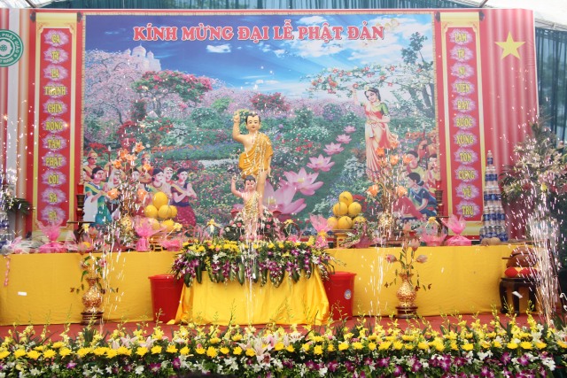 Thái Bình: BTS Phật giáo huyện Thái Thụy tổ chức Đại lễ Phật đản