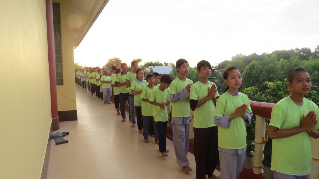 Đồng Tháp: buổi sáng trong lành tại khóa tu “Tuổi trẻ &amp; Cuộc sống” lần VII