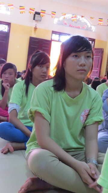 Đồng Tháp: những dòng sữa pháp tại khoá tu Tuổi trẻ &amp; Cuộc sống lần VII
