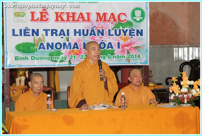 Bình Dương: Lễ khai mạc liên trại huấn luyện Anoma khóa I