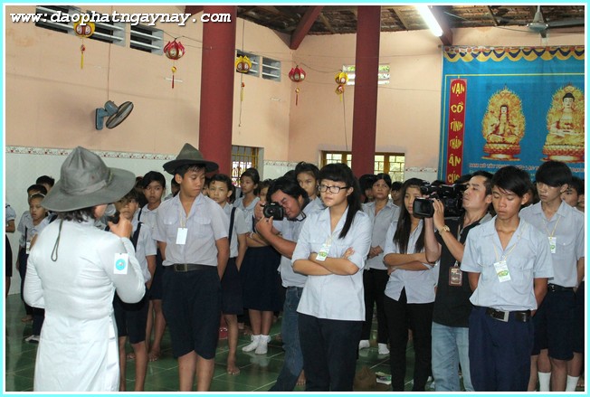 Bình Dương: Lễ khai mạc liên trại huấn luyện Anoma khóa I