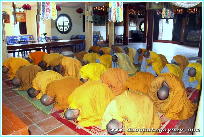 Hà Nội: Tác bạch hậu An Cư Kiết Hạ PL: 2558 - DL: 2014