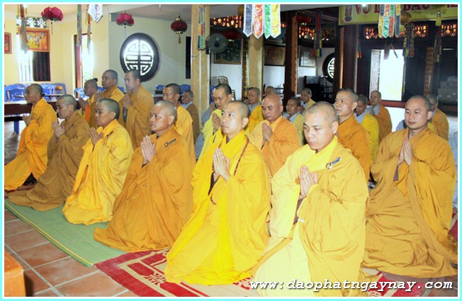 Hà Nội: Tác bạch hậu An Cư Kiết Hạ PL: 2558 - DL: 2014