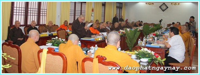 TP. HCM: Hội nghị Ban thường trực Hội đồng Trị sự GHPGVN khai mạc