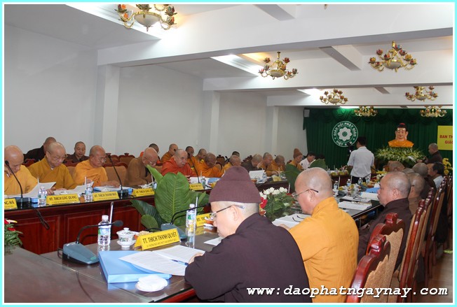 TP. HCM: Hội nghị Ban thường trực Hội đồng Trị sự GHPGVN khai mạc