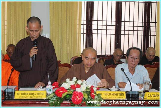 TP. HCM: Hội nghị Ban thường trực Hội đồng Trị sự GHPGVN khai mạc