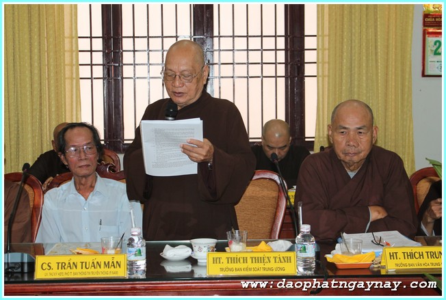 TP. HCM: Hội nghị Ban thường trực Hội đồng Trị sự GHPGVN khai mạc