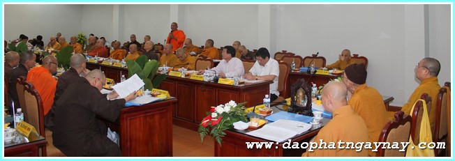 TP. HCM: Hội nghị Ban thường trực Hội đồng Trị sự GHPGVN khai mạc