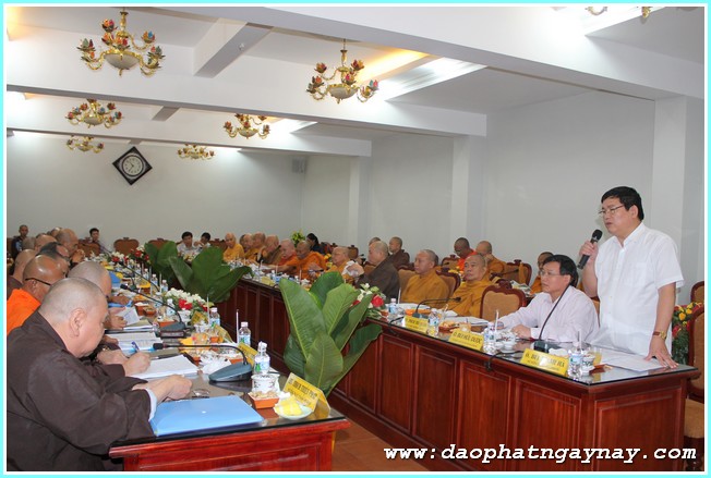 TP. HCM: Hội nghị Ban thường trực Hội đồng Trị sự GHPGVN khai mạc