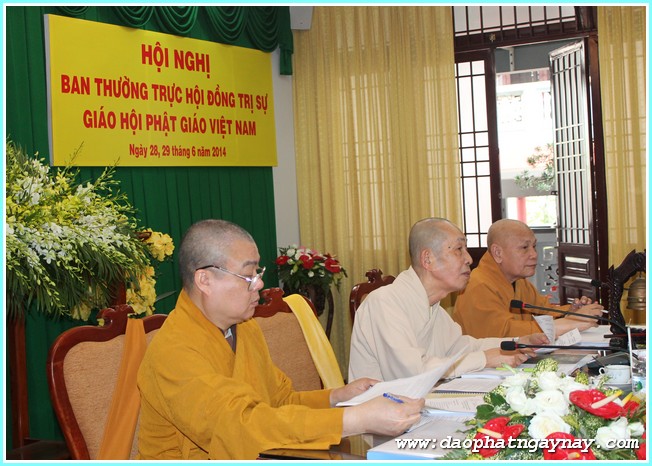 TP. HCM: Hội nghị Ban thường trực Hội đồng Trị sự GHPGVN bế mạc