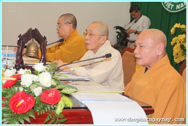 TP. HCM: Hội nghị Ban thường trực Hội đồng Trị sự GHPGVN bế mạc