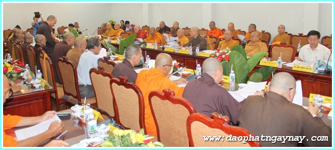 TP. HCM: Hội nghị Ban thường trực Hội đồng Trị sự GHPGVN bế mạc