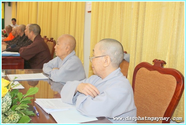 TP. HCM: Hội nghị Ban thường trực Hội đồng Trị sự GHPGVN bế mạc