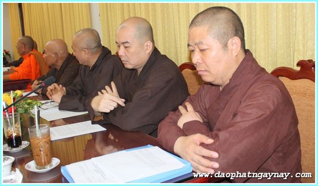 TP. HCM: Hội nghị Ban thường trực Hội đồng Trị sự GHPGVN bế mạc