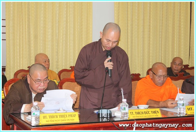 TP. HCM: Hội nghị Ban thường trực Hội đồng Trị sự GHPGVN bế mạc