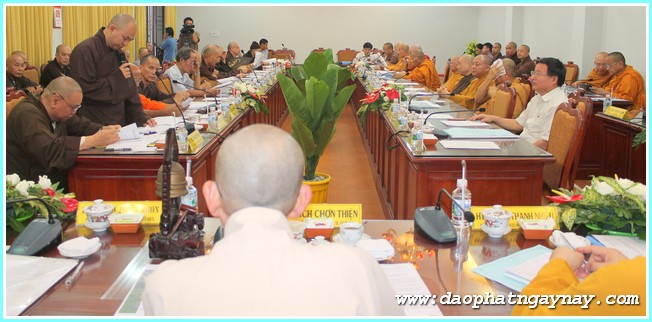 TP. HCM: Hội nghị Ban thường trực Hội đồng Trị sự GHPGVN bế mạc