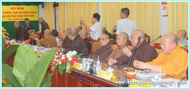 TP. HCM: Hội nghị Ban thường trực Hội đồng Trị sự GHPGVN bế mạc