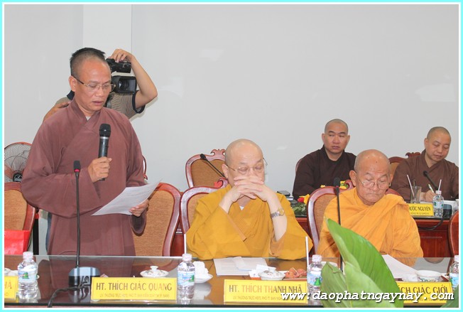 TP. HCM: Hội nghị Ban thường trực Hội đồng Trị sự GHPGVN bế mạc