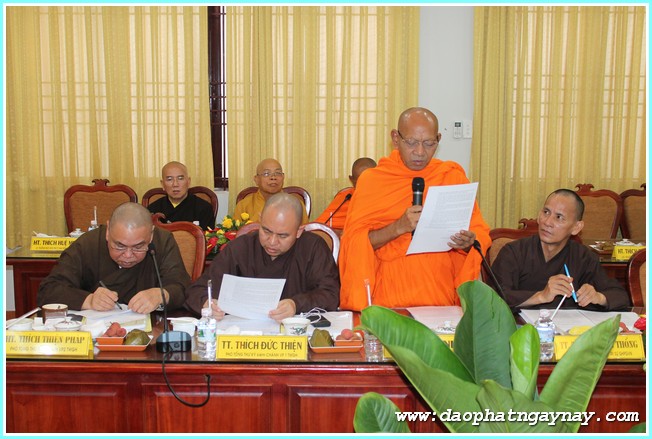 TP. HCM: Hội nghị Ban thường trực Hội đồng Trị sự GHPGVN bế mạc