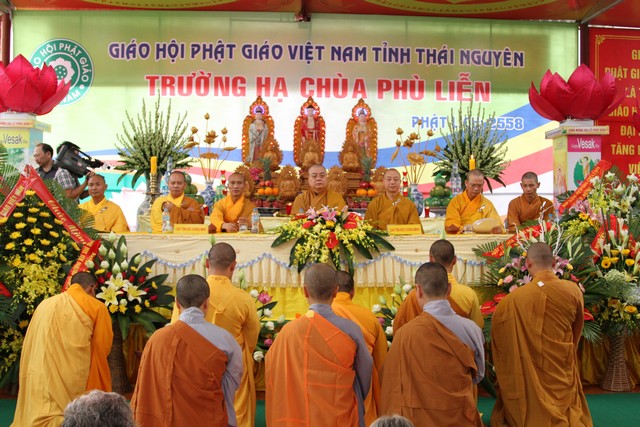 Thái Nguyên: Lễ Khai Pháp Hạ Trường Chùa Phù Liễn