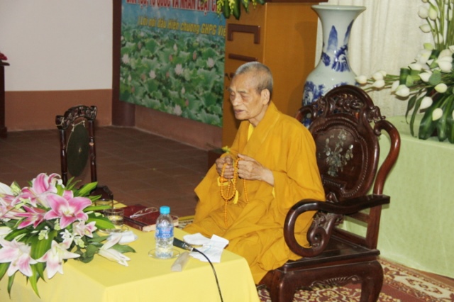 Hưng Yên: Đức Pháp Chủ đến khai pháp tại trường hạ chùa Táo