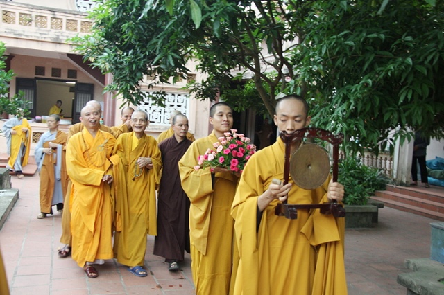Hưng Yên: Đức Pháp Chủ đến khai pháp tại trường hạ chùa Táo