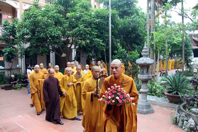 Hưng Yên: Đức Pháp Chủ đến khai pháp tại trường hạ chùa Táo