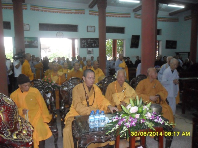 Thái Bình: Trường hạ Tổ đình Thánh Long tổ chức lễ khai pháp khóa an cư kiết hạ PL.2558-DL.2014