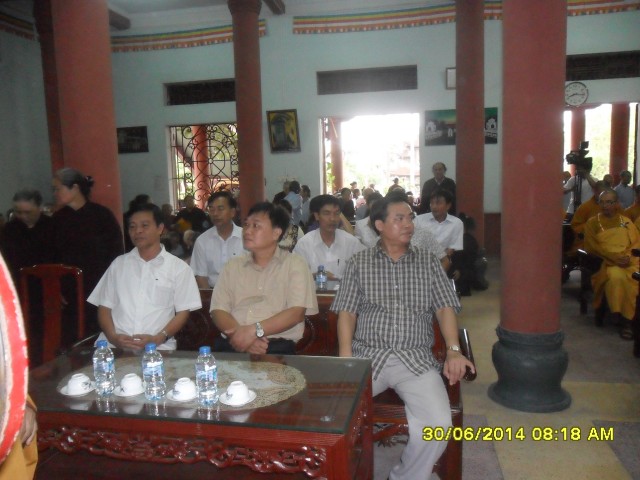 Thái Bình: Trường hạ Tổ đình Thánh Long tổ chức lễ khai pháp khóa an cư kiết hạ PL.2558-DL.2014