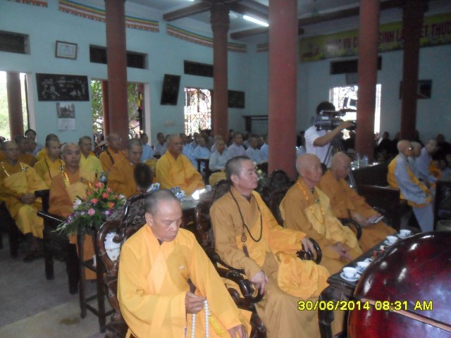Thái Bình: Trường hạ Tổ đình Thánh Long tổ chức lễ khai pháp khóa an cư kiết hạ PL.2558-DL.2014