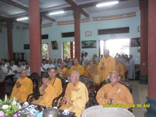 Thái Bình: Trường hạ Tổ đình Thánh Long tổ chức lễ khai pháp khóa an cư kiết hạ PL.2558-DL.2014