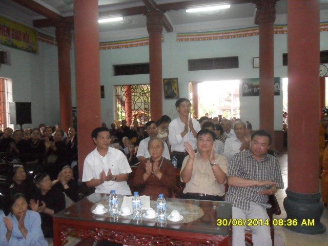 Thái Bình: Trường hạ Tổ đình Thánh Long tổ chức lễ khai pháp khóa an cư kiết hạ PL.2558-DL.2014