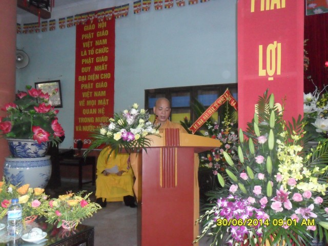 Thái Bình: Trường hạ Tổ đình Thánh Long tổ chức lễ khai pháp khóa an cư kiết hạ PL.2558-DL.2014