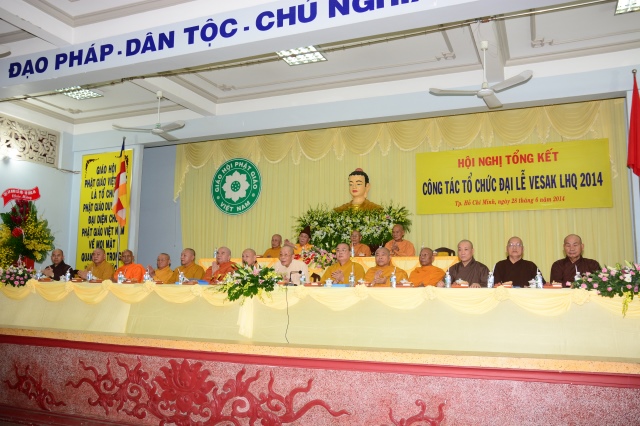 TP. HCM: Tổng kết công tác tổ chức đại lễ Vesak 2014