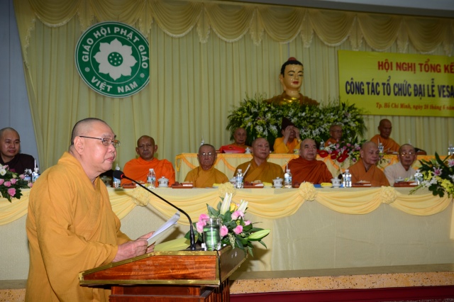 TP. HCM: Tổng kết công tác tổ chức đại lễ Vesak 2014