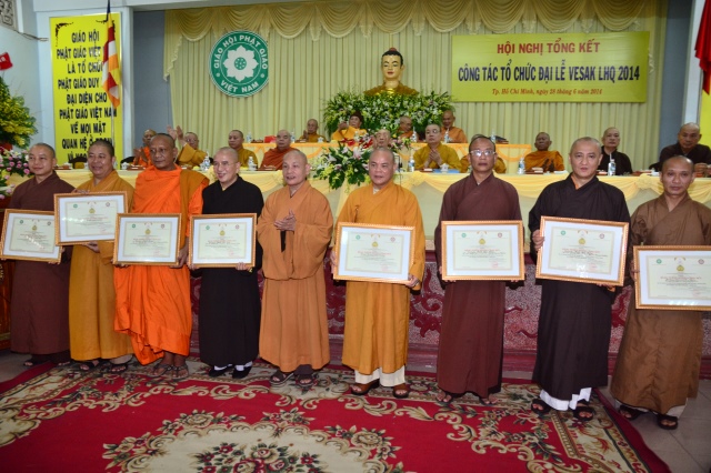 TP. HCM: Tổng kết công tác tổ chức đại lễ Vesak 2014