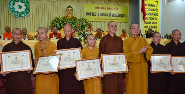 TP. HCM: Tổng kết công tác tổ chức đại lễ Vesak 2014