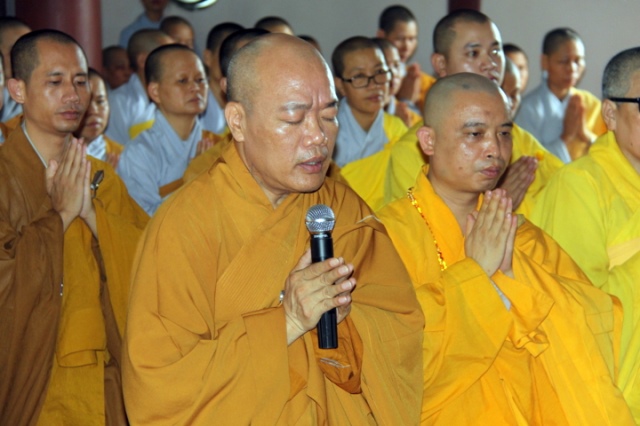 Hưng Yên: Đức Pháp Chủ đến khai pháp tại trường hạ chùa Táo