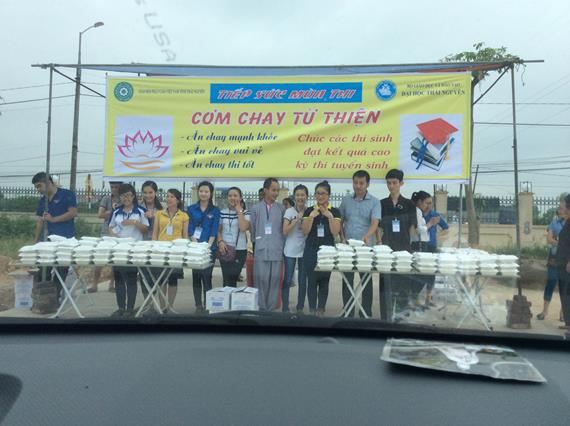 Thái Nguyên: “Chúng Tôi Đồng Hành Cùng Các Bạn” Mùa Thi 2014