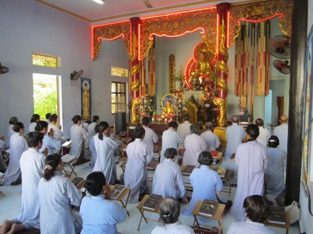 Pháp hội Lương Hoàng Sám ở chùa Phú Đức