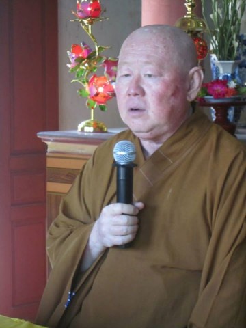 Thái Bình: TT.Thích Duy Trấn giảng về ý nghĩa hòm công đức tại Thái Bình