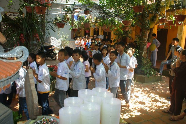 Thái Bình: Khóa tu Một Ngày An Lạc lần thứ 3 năm 2014 tại chùa Từ Vân